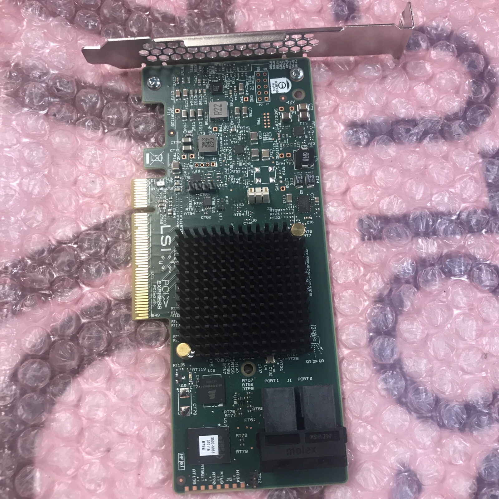 Dell WFN6R LSI MegaRAID SAS 9341-8I 12GB/S Storage RAID Controller Card ...